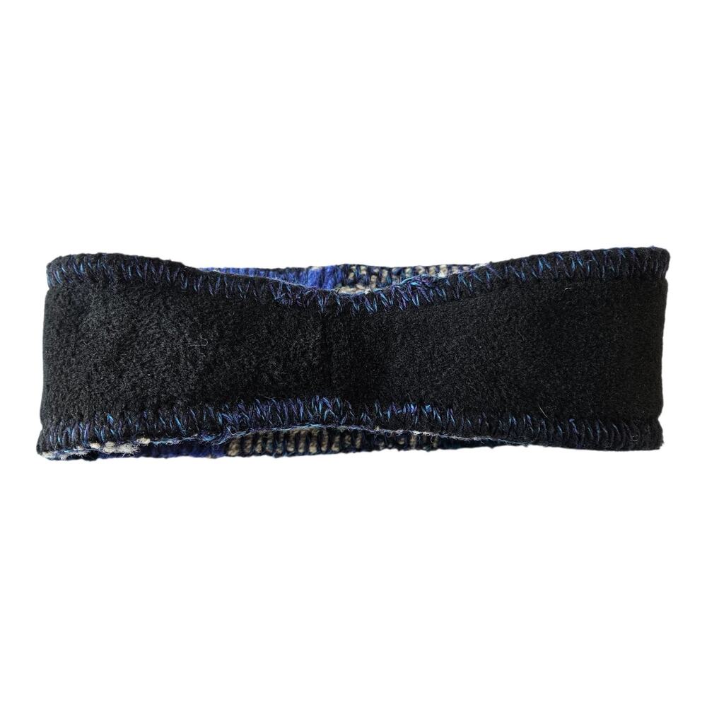 NORTHLAND WOOLEN INC Women's Boho Patchwork Headband Wool with Fleece Lining - Picture 5 of 6
